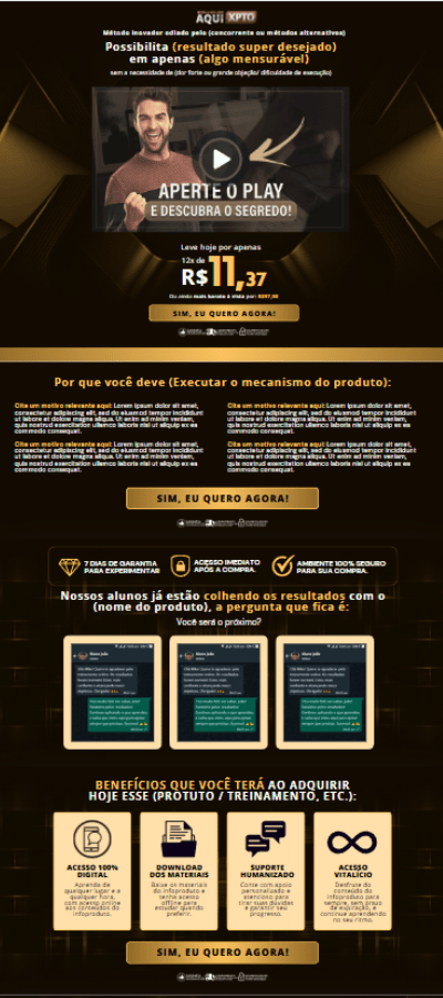 Página de Vendas 34